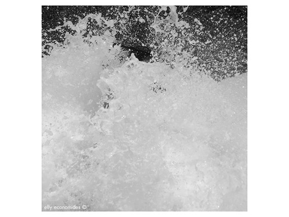 sea, ocean, aqua, waves, water, fine art, black and white photography, wild, Ocean Water Print, wall art, Ocean Waves, 041