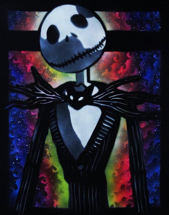 Jack Skellington Poster Jack Skellington wall art spray