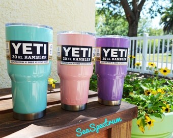 30oz Powder Coated YETI SeaSpectrum