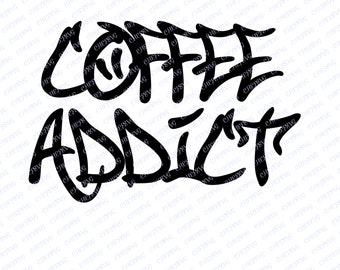 Free Free Coffee Addict Svg 732 SVG PNG EPS DXF File