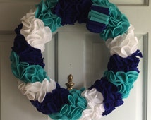 Popular items for petal wreath on Etsy
