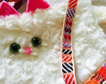 Smashed Fluffy Kitty Toddler Purse
