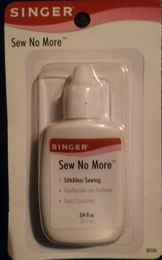 Singer No Sew Fabric Glue by FancyShortsBoutique on Etsy