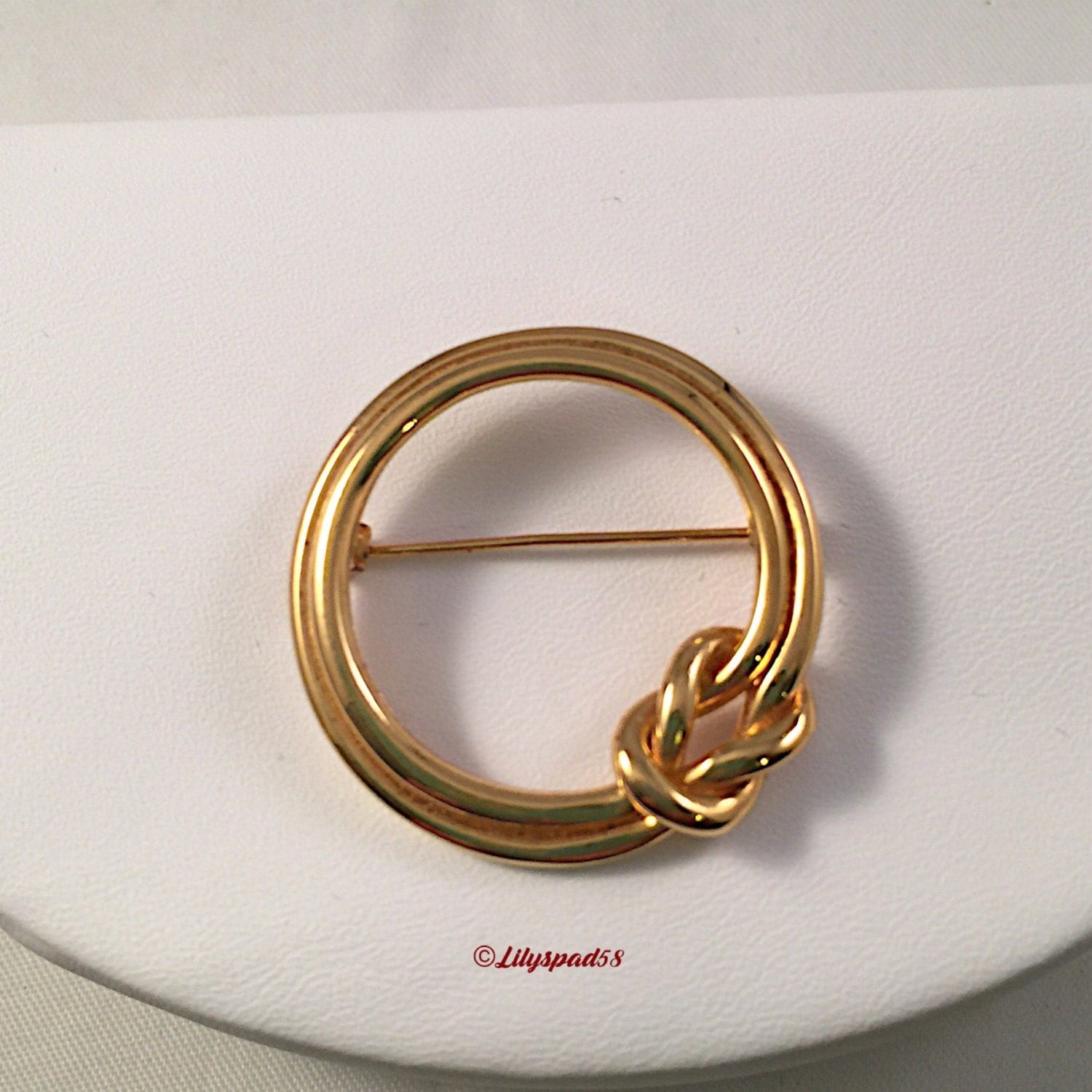 Vintage Brooch Vintage Pin Vintage Signed Double