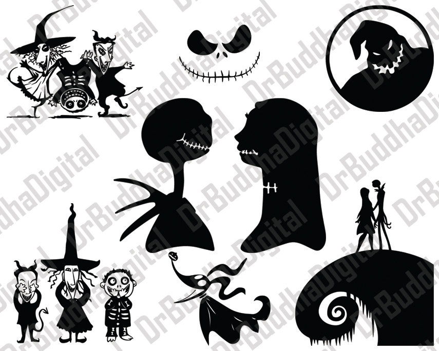 Download Sale Nightmare Before Christmas SVG Collection Nightmare