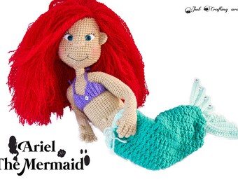 Ariel the mermaid crochet pattern