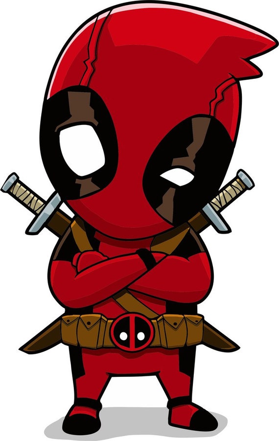 Deadpool Symbol applique File Designs MARVEL superhero by CDRband