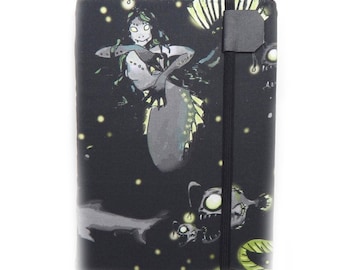 Kindle Paperwhite Cover - Zombie Mermaid of the Deep - Kindle Touch eReader case - scary fish cover for Kindle Keyboard tech gift