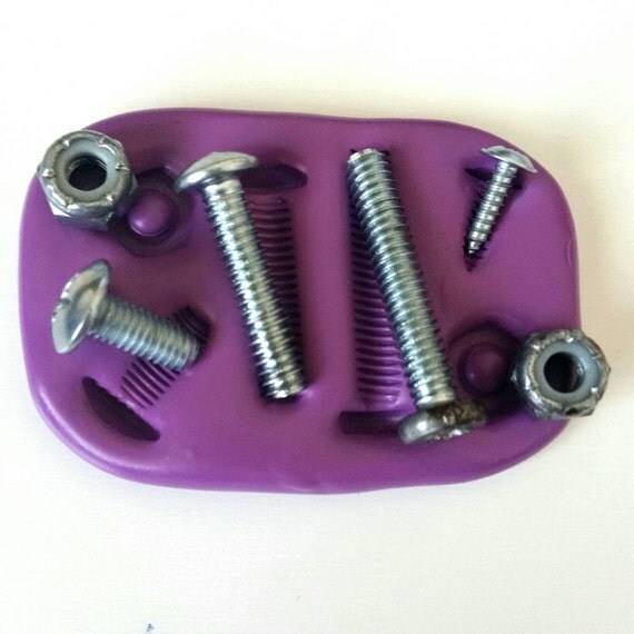 Nuts 'n' Bolts Silicone Mold/Mould Cake Decoratin
