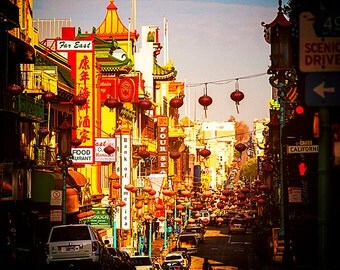 Chinatown - San Francisco Photography - Bay Area Photos, California, Travel, Vacation, Buildings, Lanterns