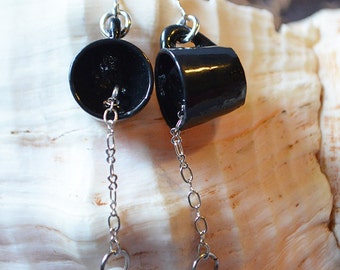 Warm Milk Cup Earrings
