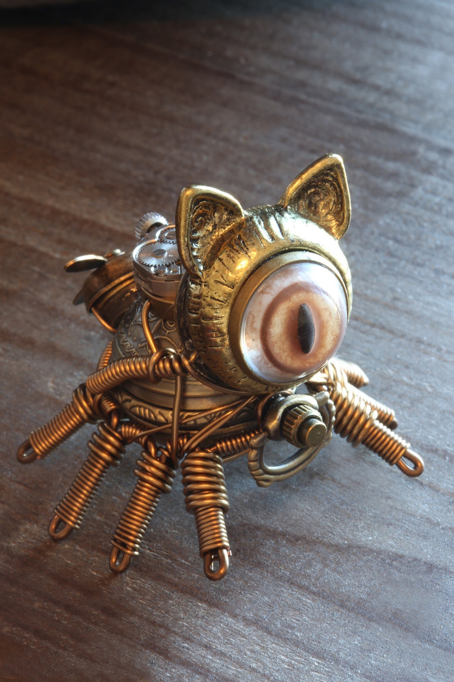 8 Legged Steampunk cat