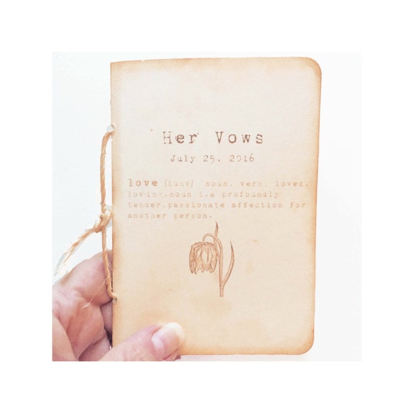 Rustic Wedding Vows Booklets Set Of Two Definition Of Love rustic-wedding-vows-booklets-set-of-two-definition-of-love
