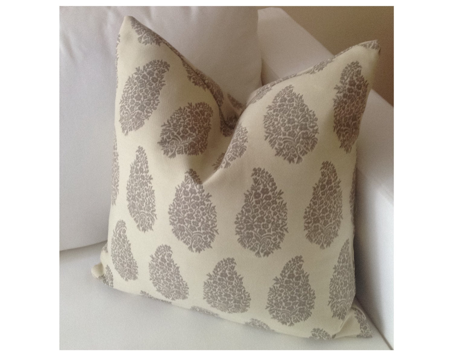 Paisley sofa pillow cover living room sofa pillow cover