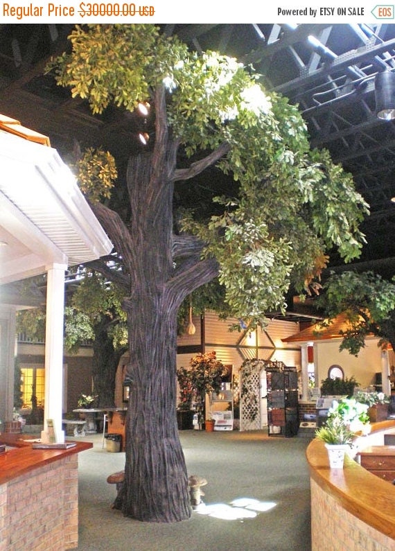 15 OFF YULE SALE Artificial Oak Tree large scale sculpture