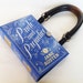 Pride and Prejudice Book Purse - Jane Austen Book Clutch - Bookish Wedding Theme Handbag - Jane Austen Collector