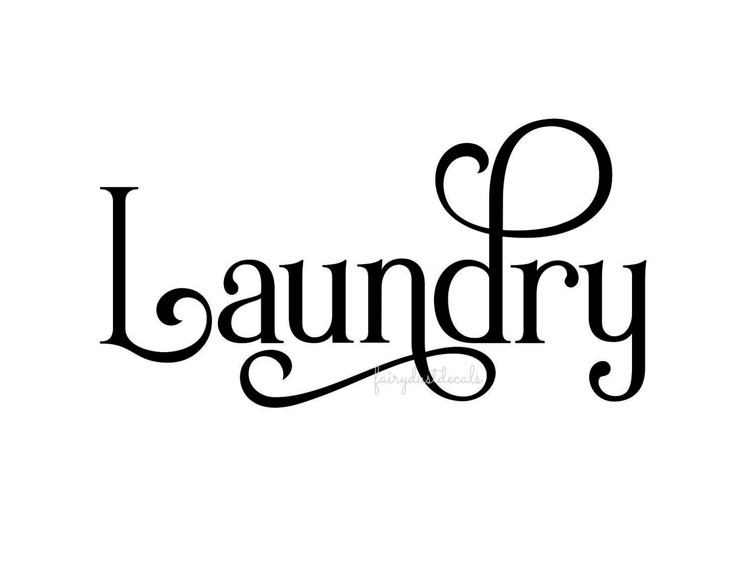 laundry letters
