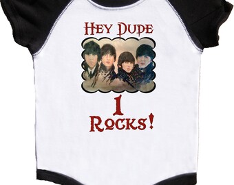 First Birthday Bodysuit Boys Rocker Birthday Shirt Classic Rock Tee Mumsy Goose