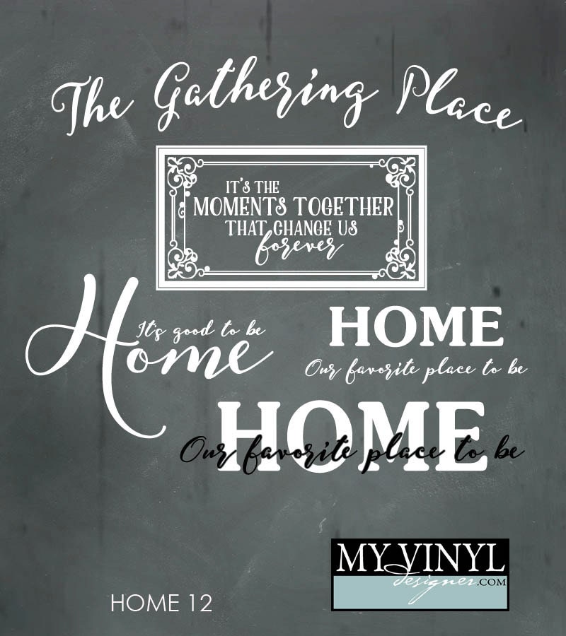 Download Home SVG Files Gathering Place Cuttable SVG Home Decor SVG