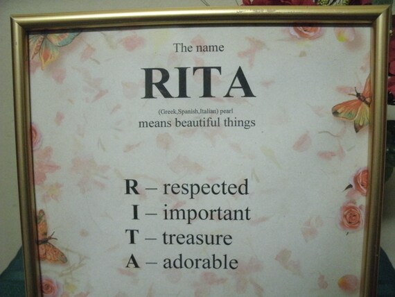 name-meaning-rita-framed-personalized