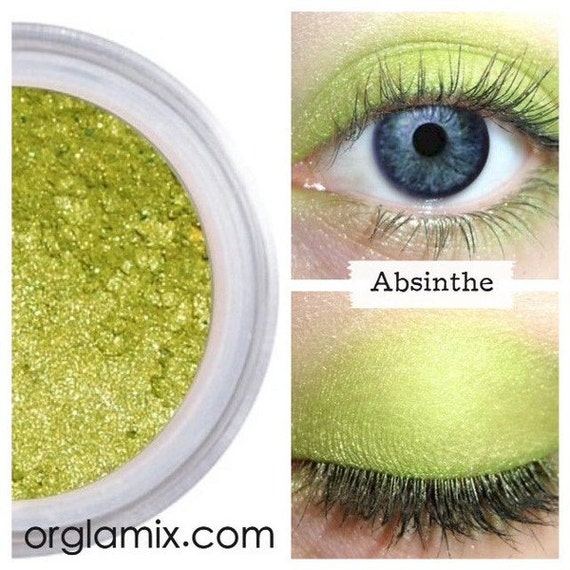 Bright Green Eye Shadow ABSINTHE Mineral Eye Color