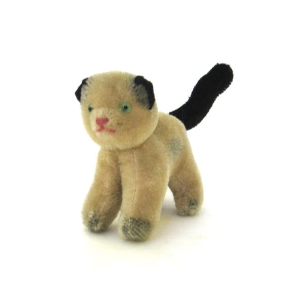 steiff cat 1950s