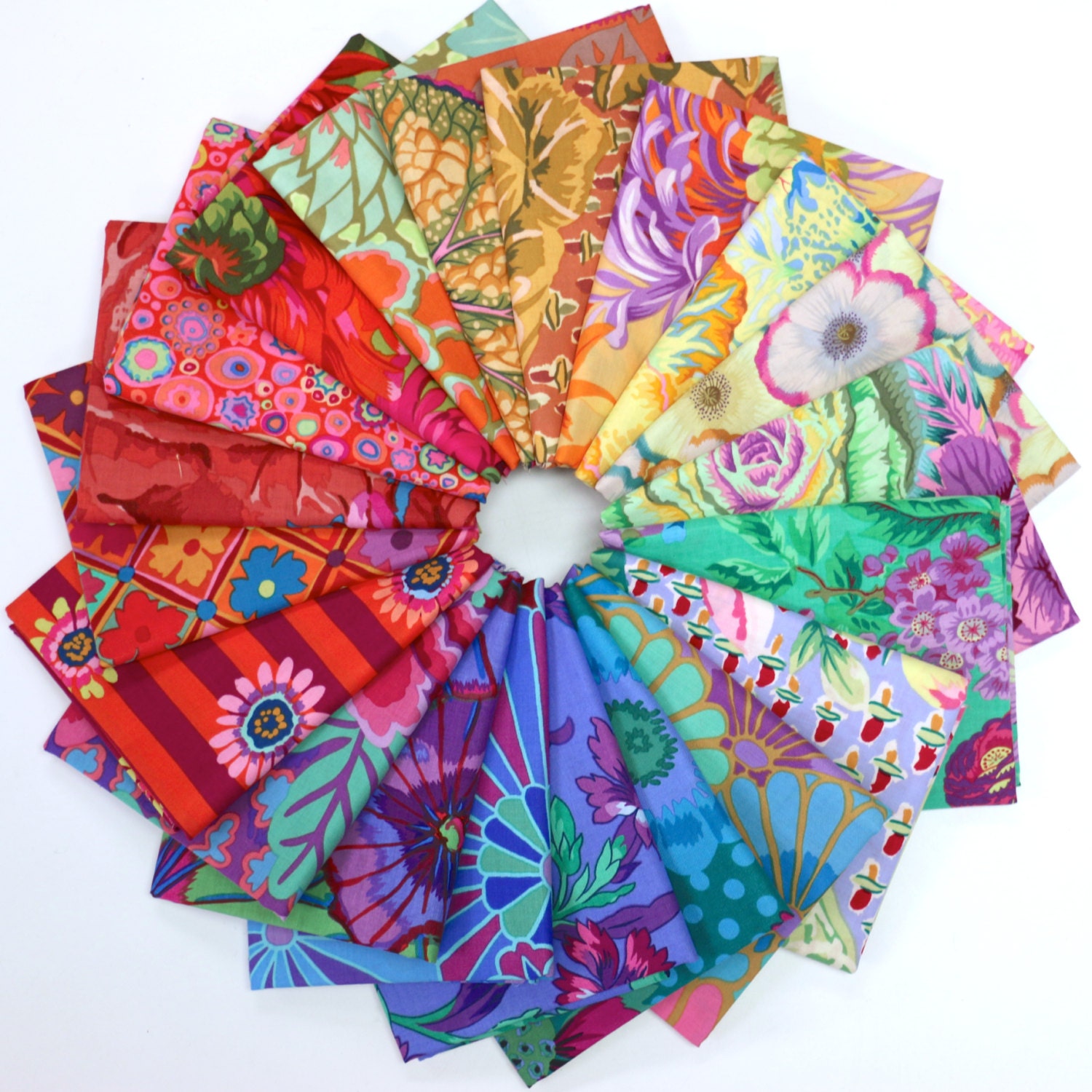 Kaffe Fassett Fat Quarter Fabric Bundle 20 FQs in by ModernQuilter