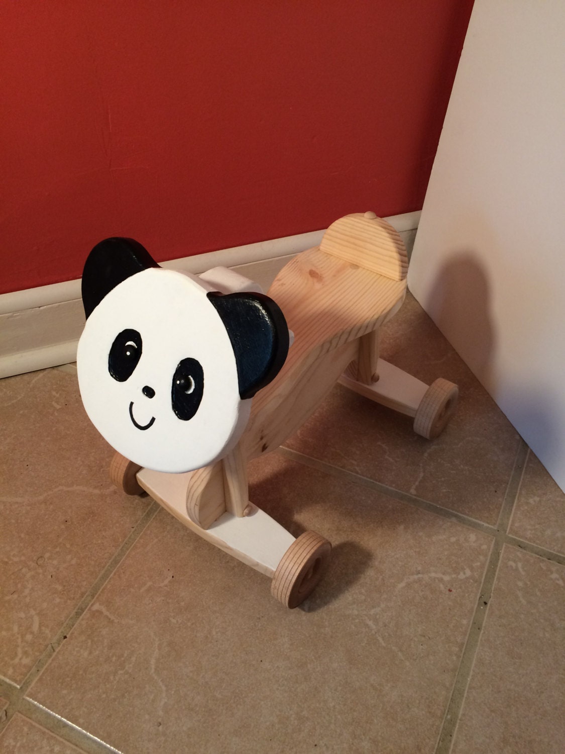 ride on panda toy