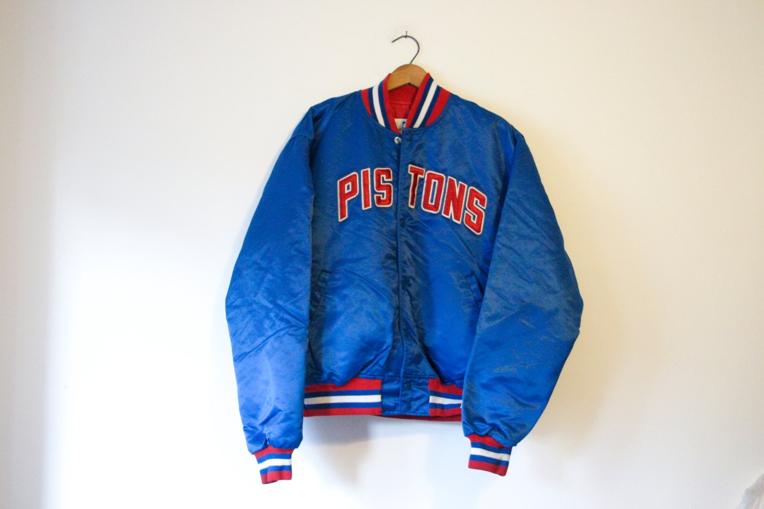 Vintage Detroit Pistons Basketball NBA Starter Jacket