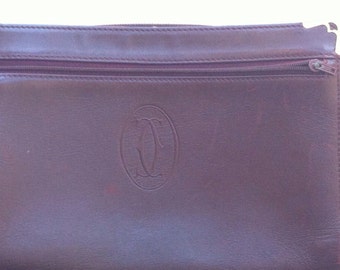 Vintage Cartier - must de Cartier Paris Clutch Wristlet Purse Handbag Accessory Bag ON SALE
