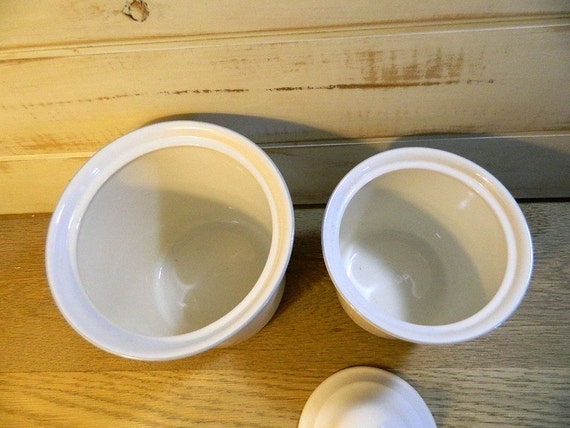 Pfaltzgraff Canisters Wyndham Pattern Replacement Kitchen