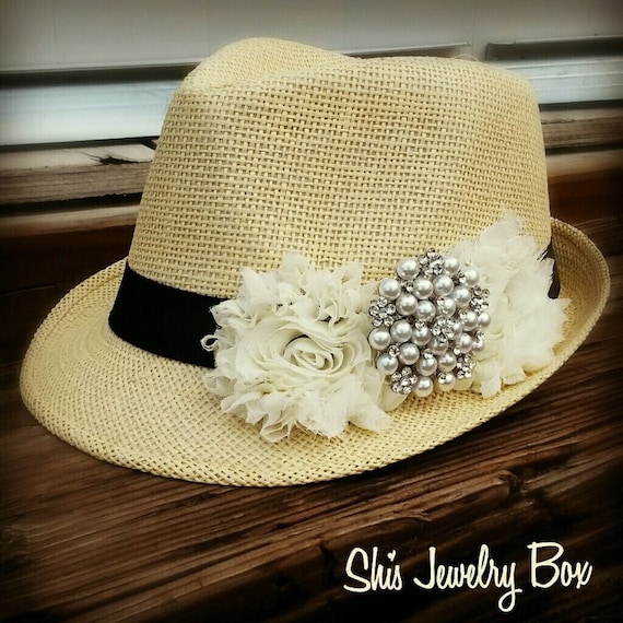 Touch of bling fedora