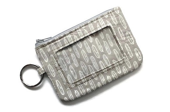 Keychain ID Wallet/Student ID Holder w/Keychain/Id Badge