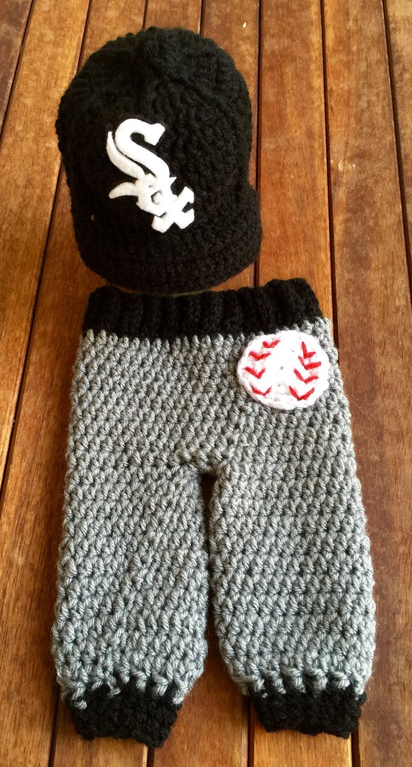 Baby Baseball Cap Pants Crochet Pattern Baby Baseball Photo