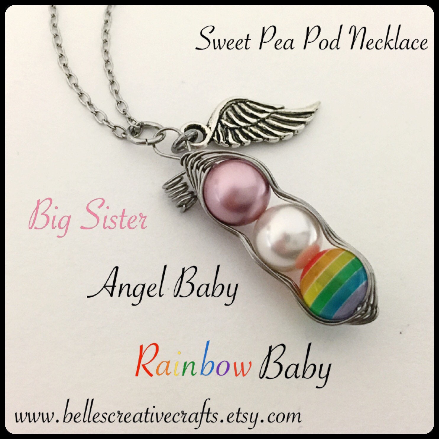 RAINBOW Baby Sweet Pea...Baby after Miscarriage / Infant Loss