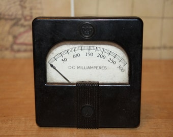 General Electric Milliammeter - item #1628