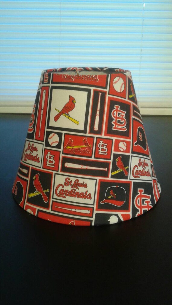 St. Louis Cardinals lamp shade baseball