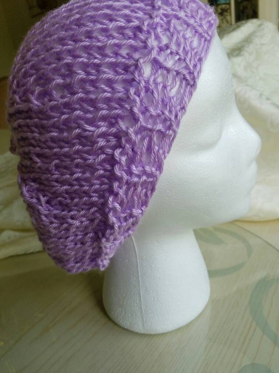 Purple Slouchy hat