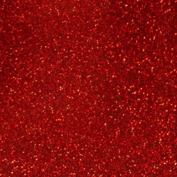Siser HTV Red Glitter Heat Transfer Glitter Vinyl-Heat