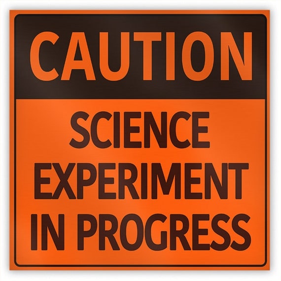 experiment sign