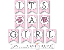 Popular items for its a girl printable on Etsy