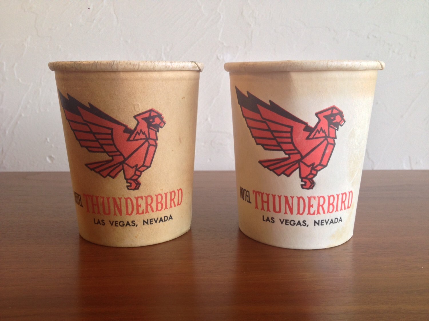 Las Vegas Paper Coin Cup Hotel Thunderbird Casino