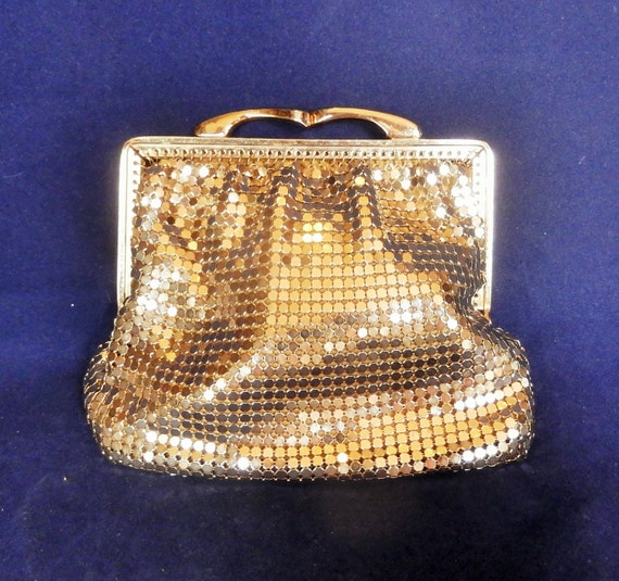 Genuine Glomesh coin purse in gold mesh by MyHighStreetBoutique