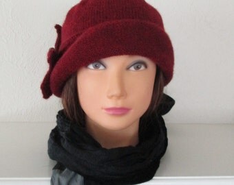 PDF Knitting Pattern The Lady Mary Hat Downton Abbey 1920s Vintage Style Cloche