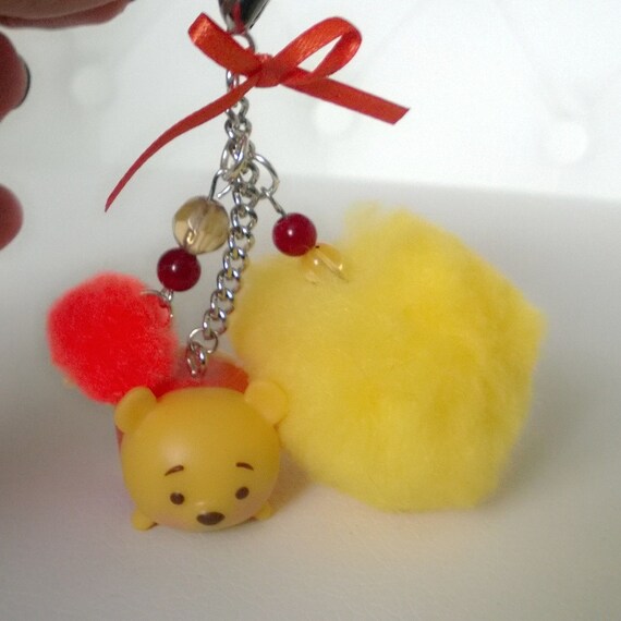 winnie the pooh plush keyring