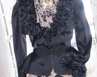 BIG SALE 1975 Rare Unique Victorian inspiration Jacket