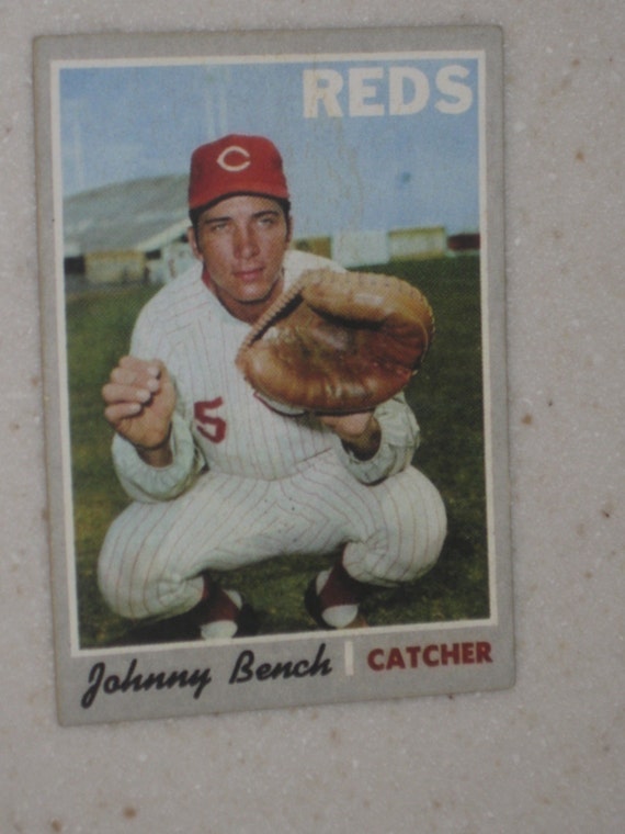 1970 Topps johnny bench 660 incredible looking card