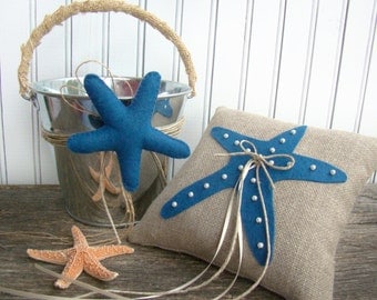 ring bearer pail for beach wedding