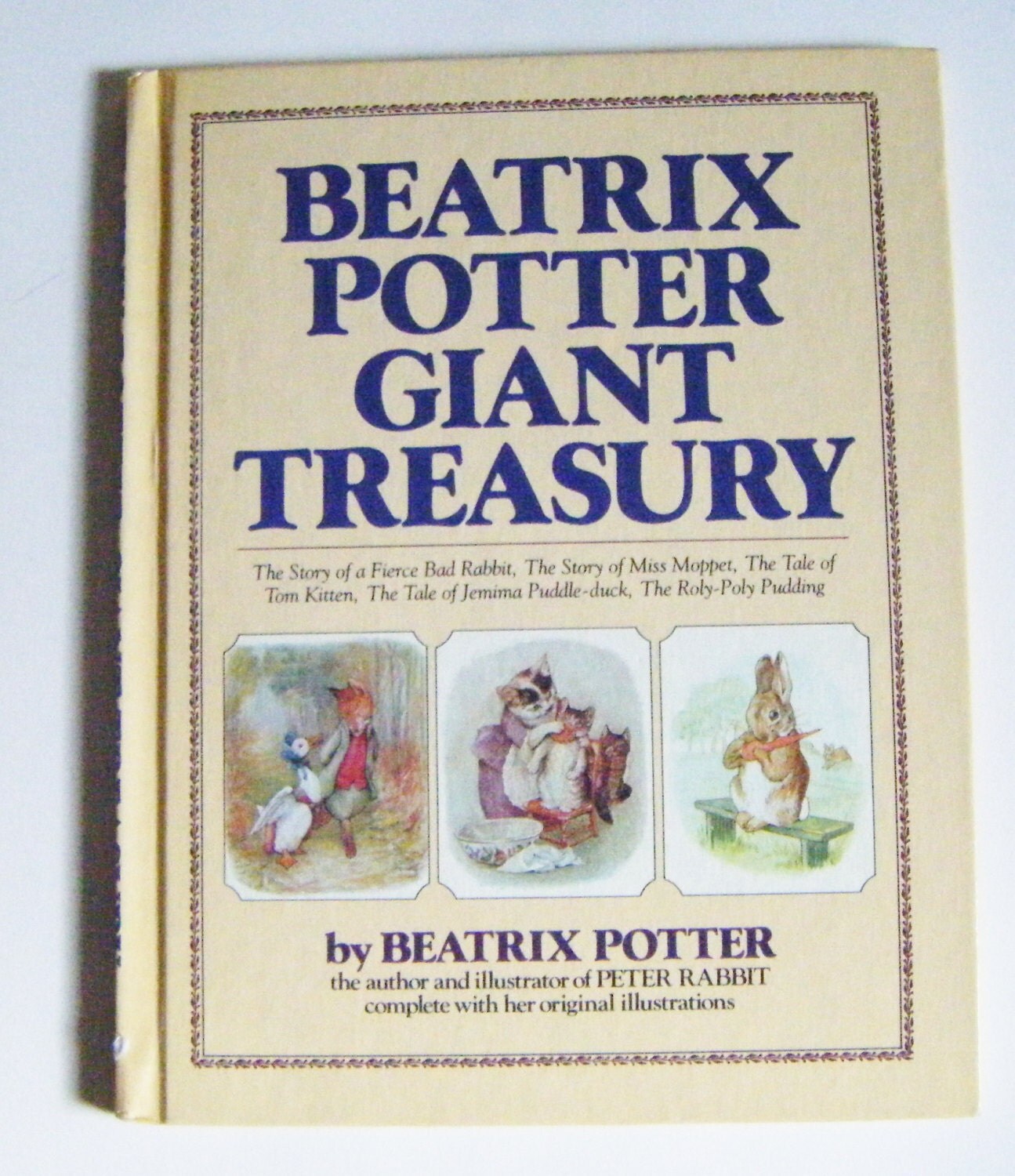 First Edition Beatrix Potter Giant Treasury Hardcover Book