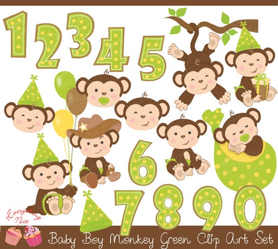 green monkey clipart - photo #45